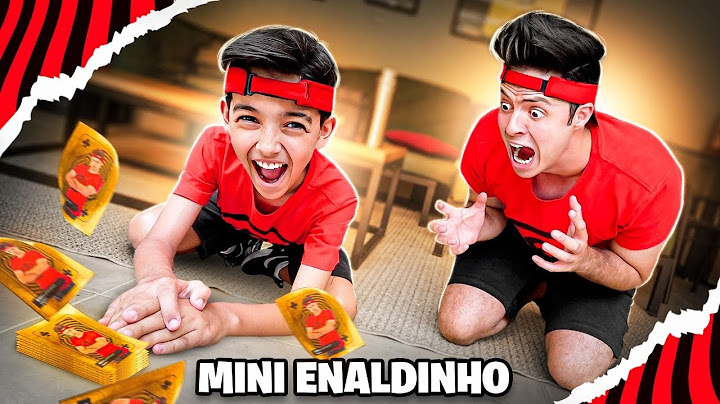 O MINI ENALDINHO É O NOVO REI DO BAFO!