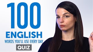 Quiz | 100 English Words You'll Use Every Day  Basic Vocabulary #50