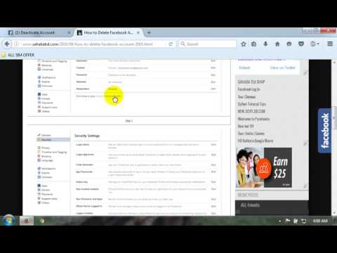 How to Delete Facebook Account