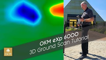 OKM eXp 6000 ⚙️ 3D Ground Scan TUTORIAL: How to Detect Buried Objects
