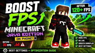🔥 Boost Minecraft Java FPS on Android! 🚀 No Lag + Smooth Gameplay (2026)