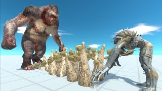 Battle 4 levels of Scourge - Animal Revolt Battle Simulator