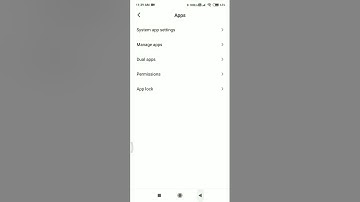 how to hide aps in redmi 8a dual
