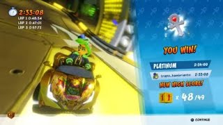Crash™ Team Racing Nitro-Fueled oxide station platinum relic on my first attempt