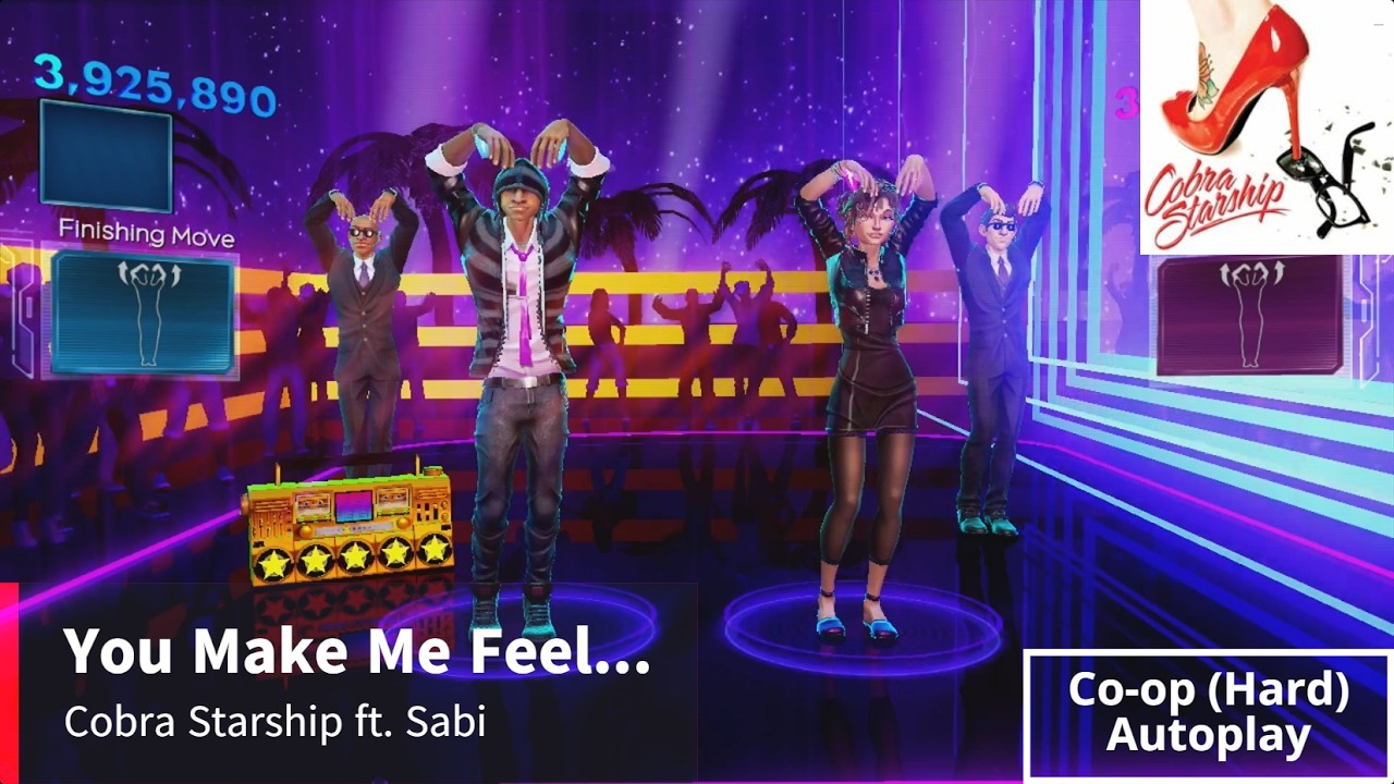 Dance Central 3 | You Make Me Feel... - Cobra Starship ft. Sabi (Co-op) (Autoplay)