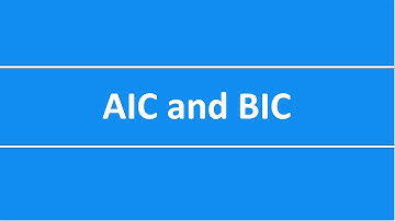 AIC and BIC in Multiple Regression, Quantitative Methods- CFA Level 2