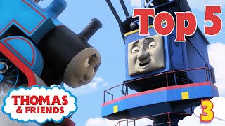 Thomas & Friends Cranes Thomas Top 5 Best Of Thomas Highlights Kids Cartoon