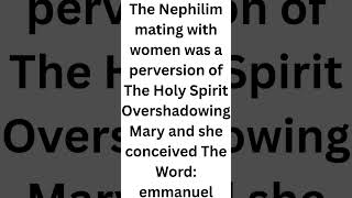 The Nephilim are the Cast Down Angels