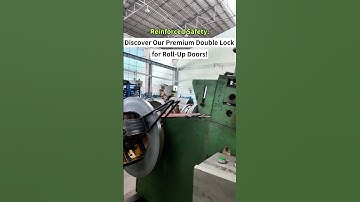 Rolling shutter door accessories factory, Roller shutter locks, spring boxes. #rollingshutters