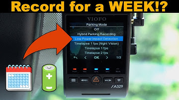 A Week of Parking Recording!? Viofo A329S/T