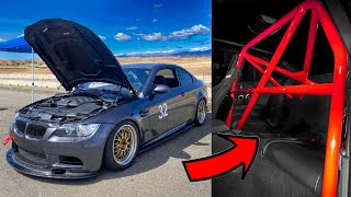 Roll Cage Install E92 M3 Track Build DIY BMW E90 E93 E9X Race Car Mods