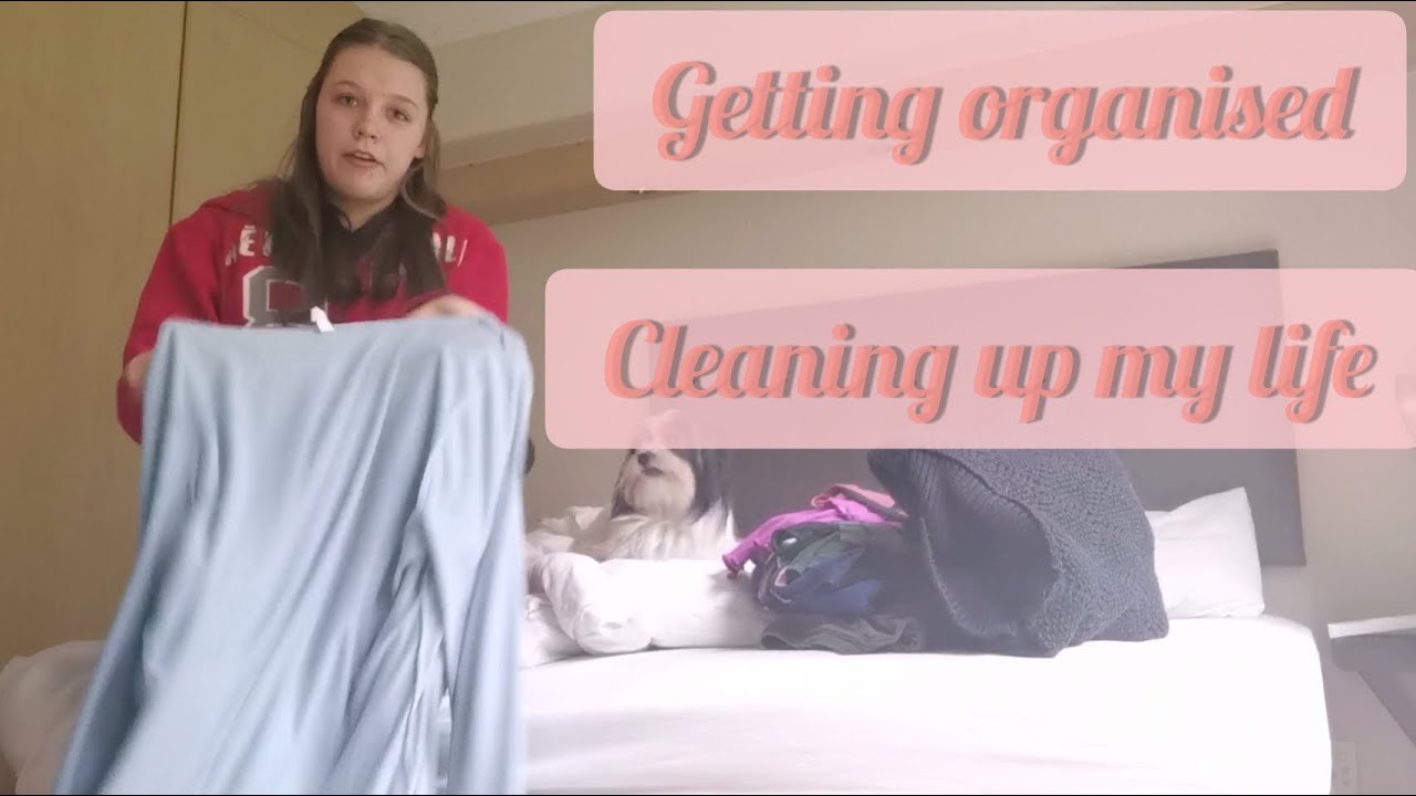 Organize and Clean my room/bathroom with me Arwen Weich YouTube