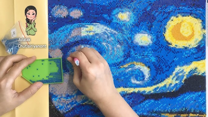 small starry night diamond art｜TikTok Search