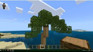 Come costruire una palma su minecraft!-how to minecraft