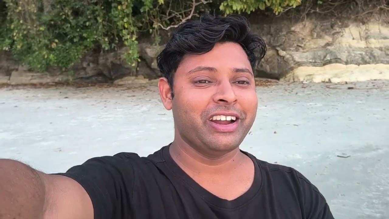 Sunset at radhanagar beach ⛱️ 🏖️ Andaman