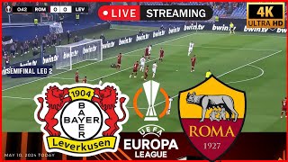 ⚽ BAYER LEVERKUSEN vs AS ROMA LIVE EUROPA LEAGUE SEMI-FINAL 2024 - Football Live Streaming Game