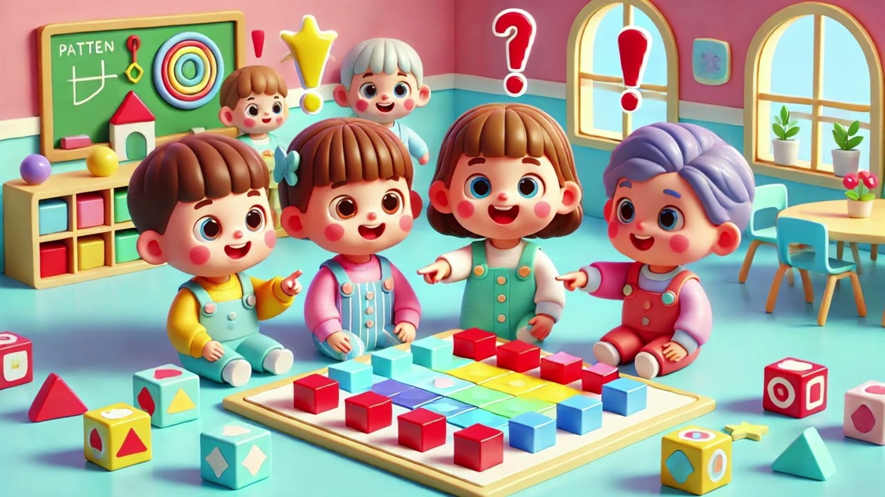 Pattern That Suddenly Breaks 🔁❌ | Fun Pattern Game for Kids 👧🧒 | Spot the Change, Catch the Break 🧠✨