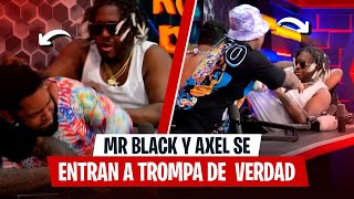 MR BLACK LE ROMPE SU CABEZA A AXEL BUENISIMO ( todo se sale de control )