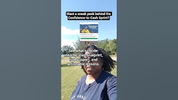 #shorts Behind the Scenes of the Confidence-to-Cash Sprint (Seats Filling Fast!)