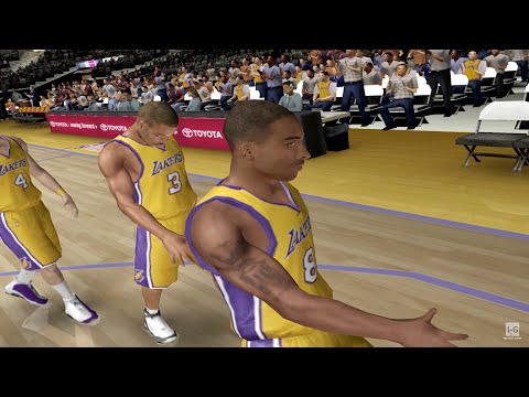 NBA Live 06 - LA Lakers vs Boston Celtics (4K60fps)