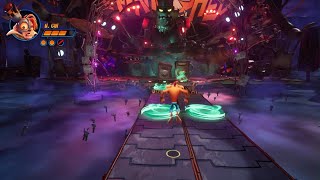 Defeating N. Gin in Stage Dive Crash Bandicoot 4: It&#39;s About Time