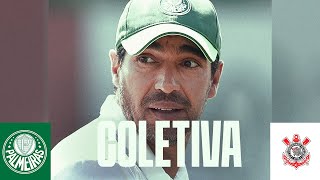 Thumbnail for COLETIVA ABEL FERREIRA | PALMEIRAS 2 X 0 CORINTHIANS | BRASILEIRO 2025