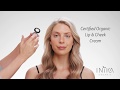 How to certified organic lip  cheek cream  inika organic