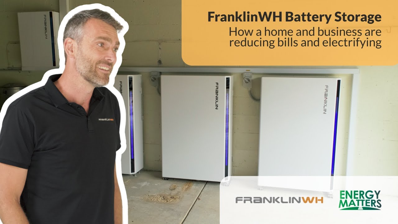 Energy Matters TV Ep 2 | FranklinWH aPower Battery Storage