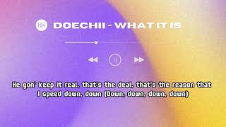 [Lyrics Video] Doechii - What It Is [Solo Version]