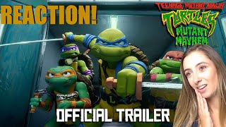 TEENAGE MUTANT NINJA TURTLES: Mutant Mayhem TRAILER REACTION!! TMNT Trailer 2