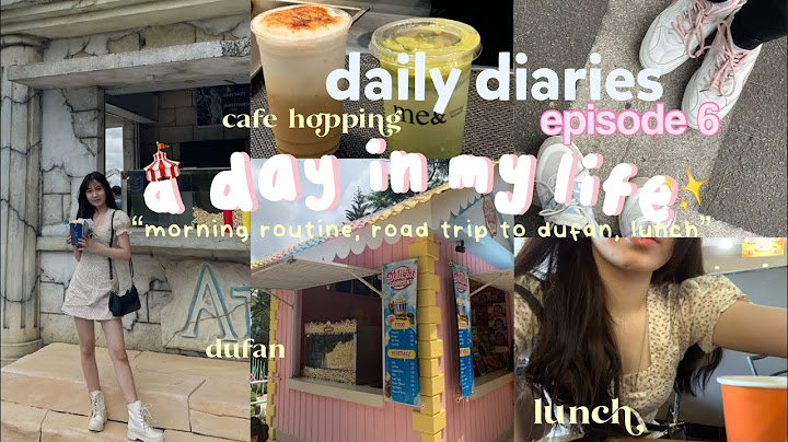 VLOG 🎪| EPS.6 | a day in my life ; morning routine🛁,lunch🍗,road trip to dufan🎟