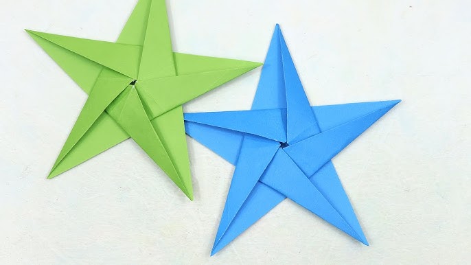 How to Make an Origami Star « Tavin's Origami :: WonderHowTo