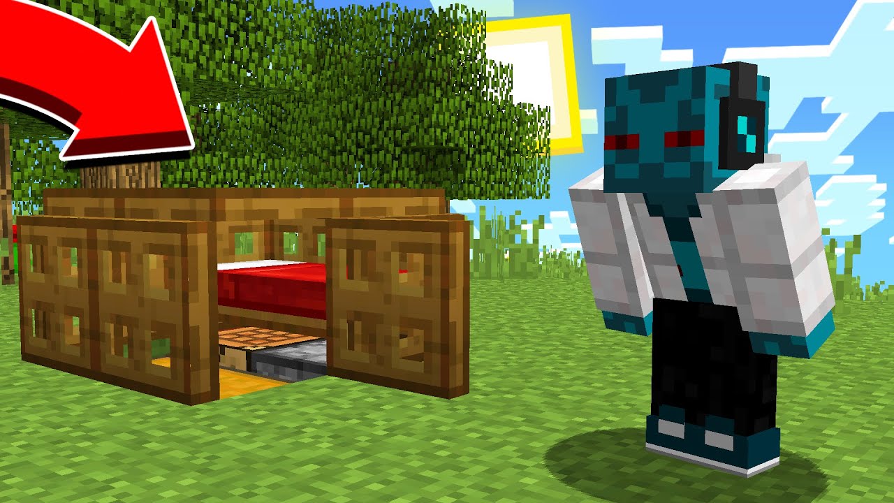 JAK POSTAVIT 1 BLOK VELKÝ DŮM V MINECRAFTU?!