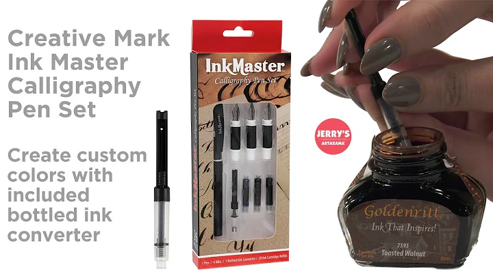 Creative Mark Ink Master Calligraphy Pen Set Product Info