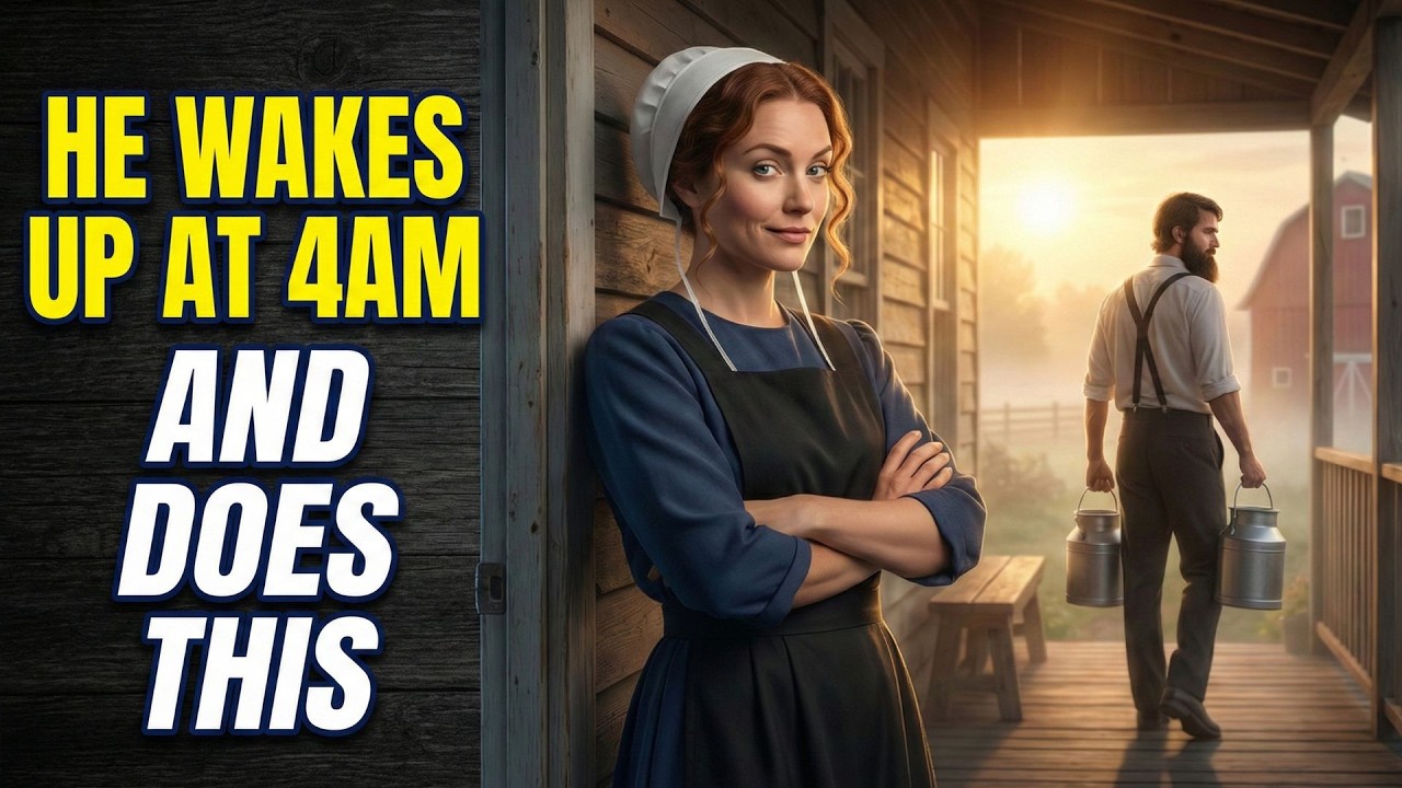 У моего мужа-амиша нет ни телефона, ни телевизора — то, чем он занимается каждое утро, вызывает з...