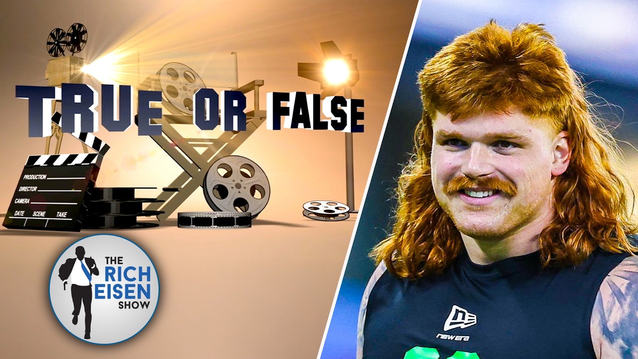 Celebrity True or False with Iowa OL/NFL Draft Prospect Gennings Dunker | The Rich Eisen Show