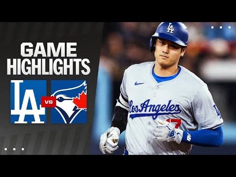 видео: Dodgers vs. Blue Jays Game Highlights (4/26/24) | MLB Highlights