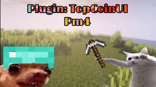 【PM4】Plugins: TopCoinUI ➩ Menu Đẹp Mắt #pocketmineplugin #pocketmine