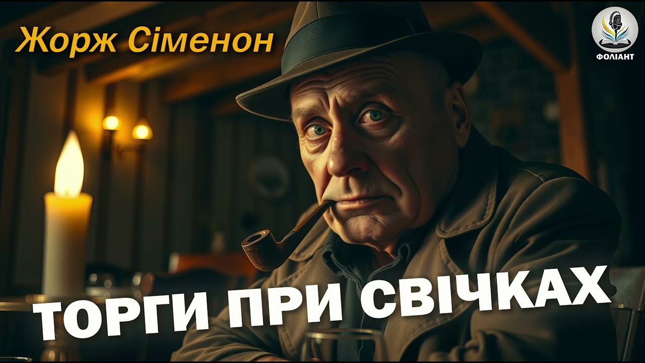 ЖОРЖ СІМЕНОН - ТОРГИ ПРИ СВІЧКАХ | КОМІСАР МЕГРЕ | ДЕТЕКТИВ #аудіокнигиукраїнською