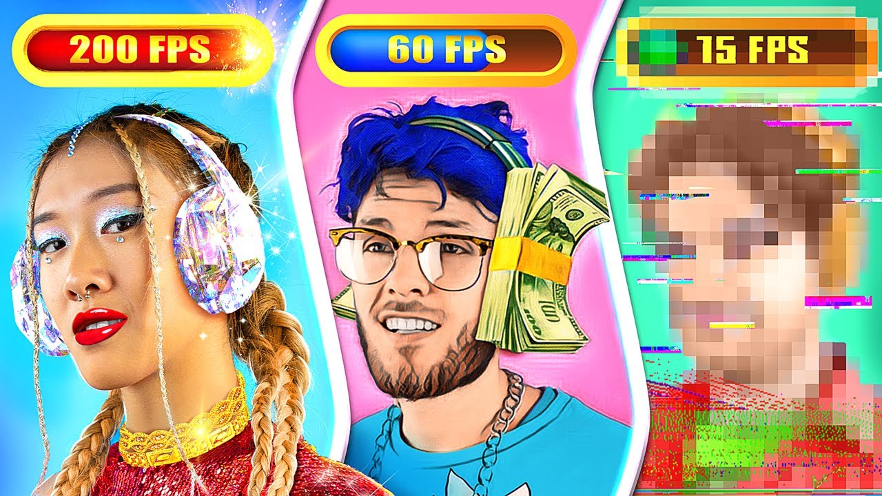 Gamer Riche vs Pauvre vs Méga Riche - YouTube