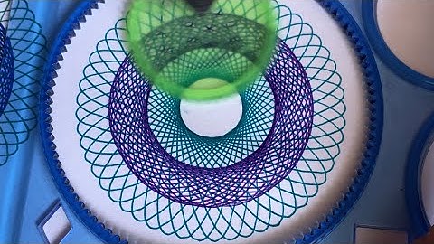 Spirograph Designs | Magic ruler | Big wisdom | #spirograph #2024 #shortsvideo #viral #trending #art