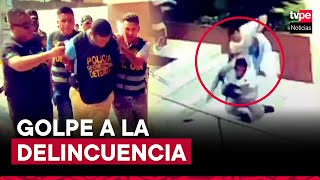 PNP captura a ranqueado delincuente, cabecilla del 