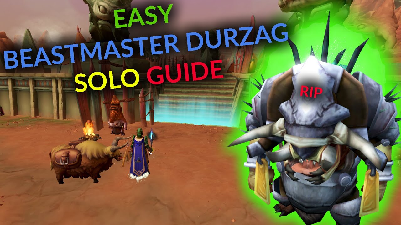EASY guide to SOLO BeastMaster Durzag!