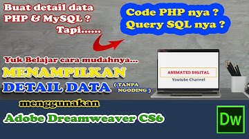 Tutorial Menampilkan Detail Data Dari Database MySQL dengan PHP