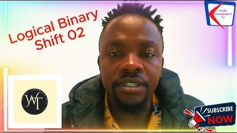 How to perform Logical Binary Shift 02