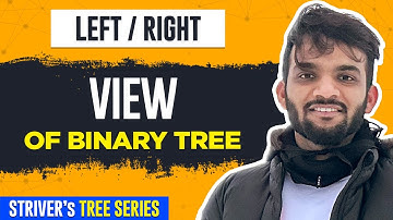 L24. Right/Left View of Binary Tree | C++ | Java