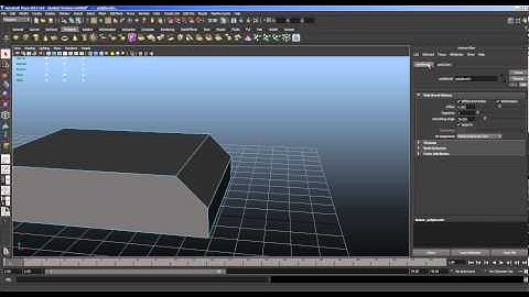 Maya Tutorial: Bevel