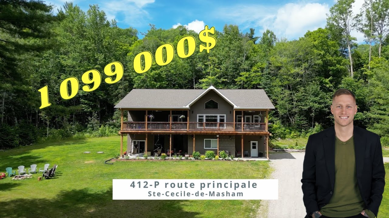 Magnifique maison de 3200 pi2 à SaintCéciledeMasham 1 099 000