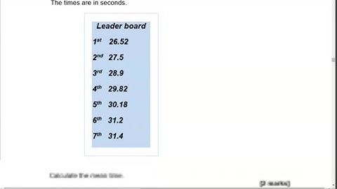 Mean And Range Exam Questions Revise For Your Level 1 Functional Skills Maths Exam