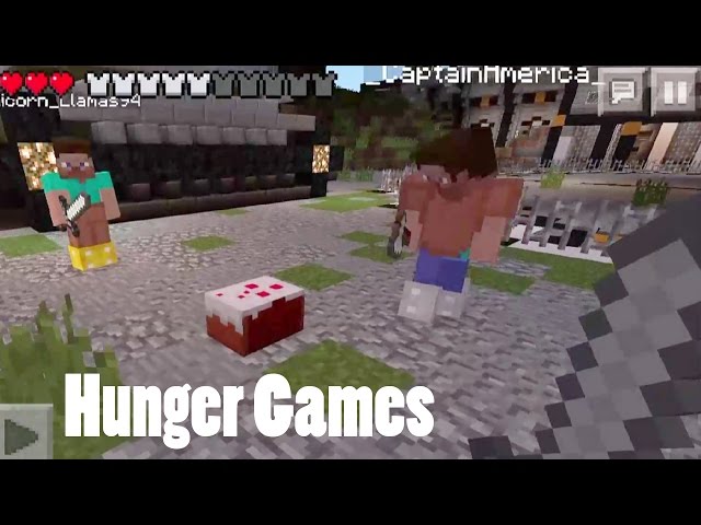 Youtube Minecraft Pe Hunger Games